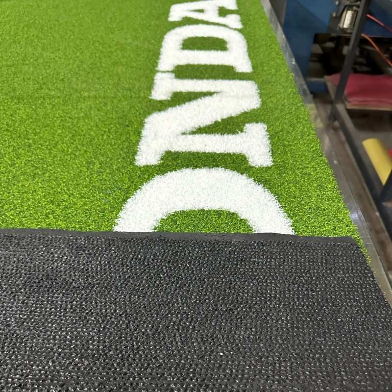 Custom Logo Artificial Grass Mat