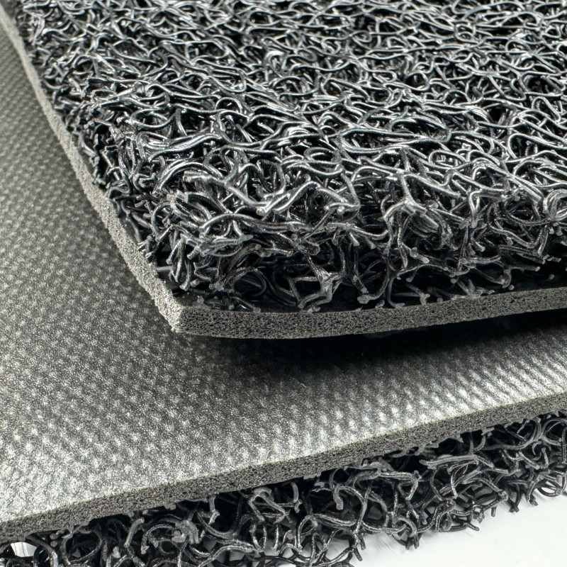 Coil floor mat