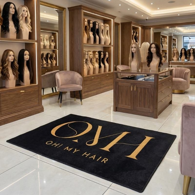 Nylon (cut pile) Logo Carpet