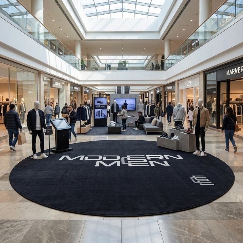 Nylon (cut pile) Logo Carpet