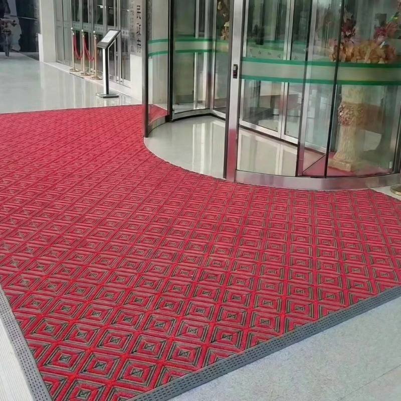 Tiles Brush Interlocker Entry Mat