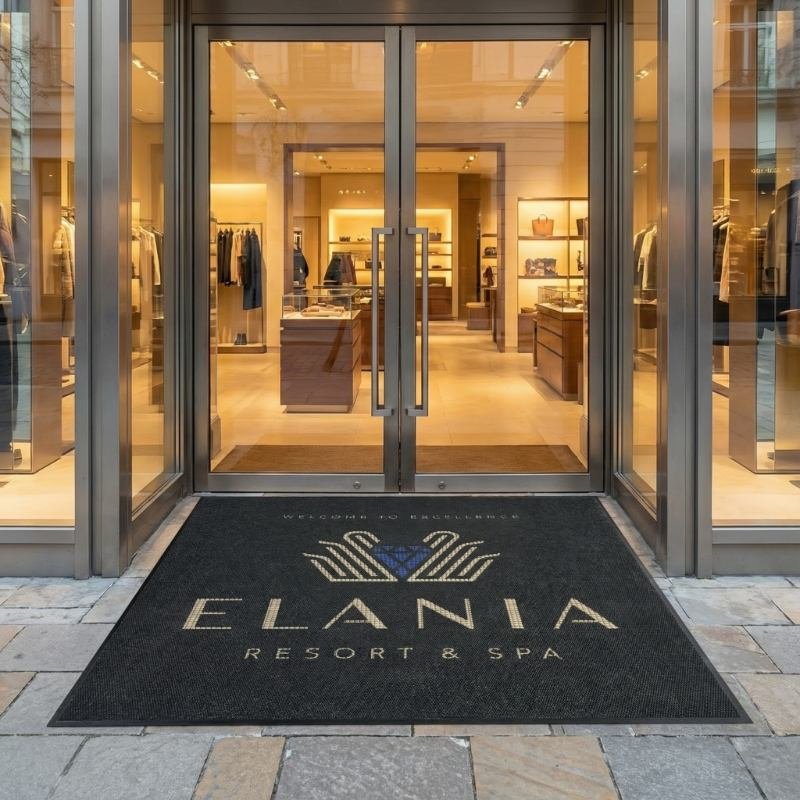 Pineapple Surface Logo Floor Mat