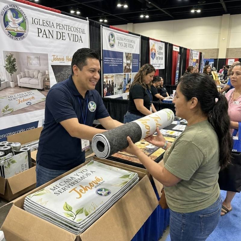 Crystal Velvet Floor Mat