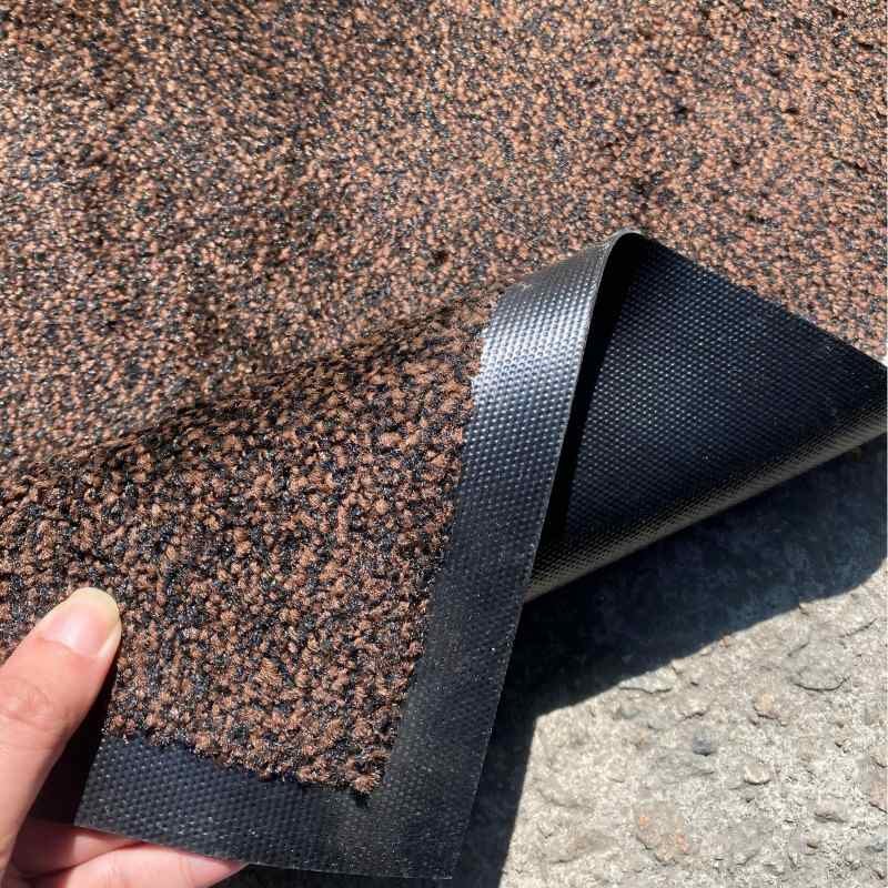 Black and brown commercial mats